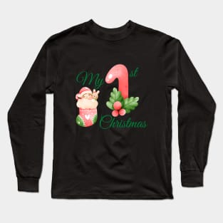 My first Christmas Long Sleeve T-Shirt